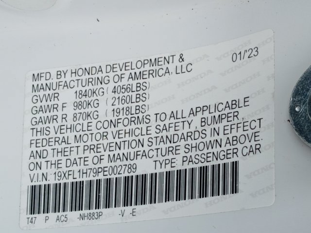 Used 2023 Honda Civic EX-L image 18