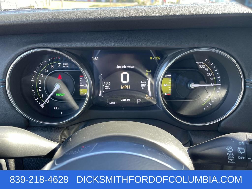 Used 2023 Jeep Wrangler Unlimited Rubicon 4xe w/ Steel Bumper Group image 21