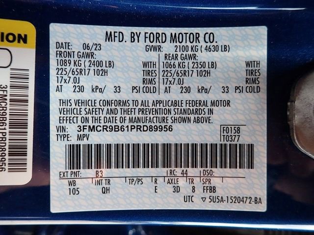 Certified 2023 Ford Bronco Sport Big Bend AWD/4WD image 22