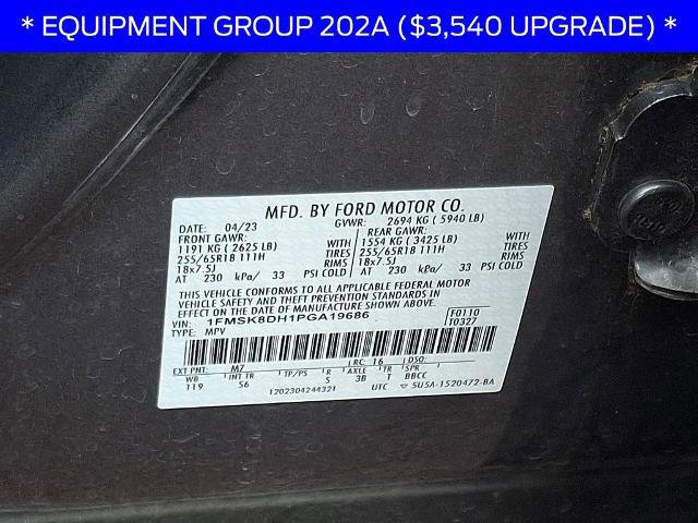 Certified 2023 Ford Explorer XLT w/ Equipment Group 202A AWD/4WD image 28