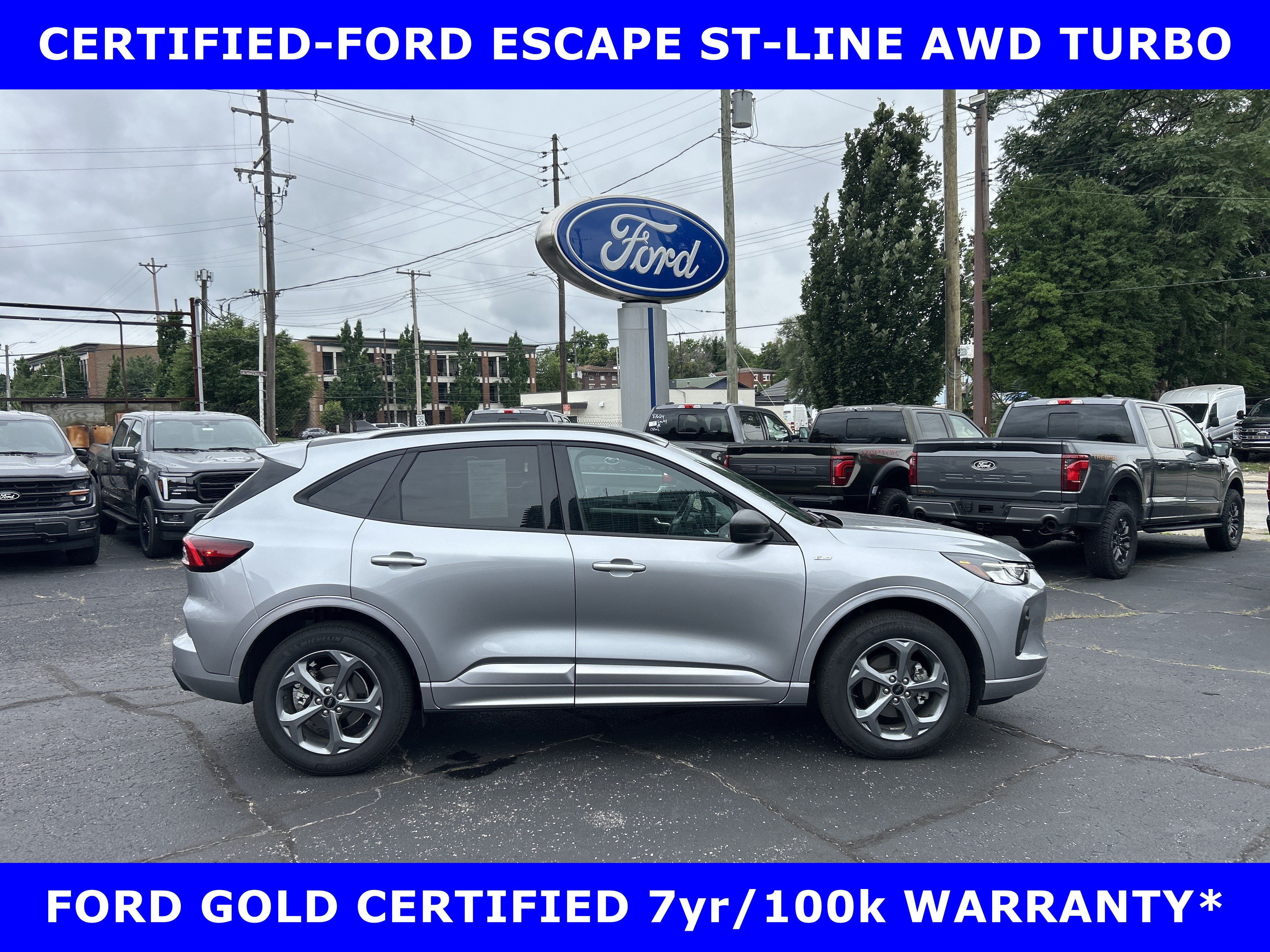 Certified 2024 Ford Escape ST-Line w/ Tech Pack #1 AWD/4WD image 1