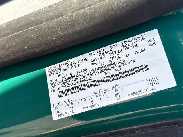 Certified 2017 Ford Transit 150 130 Low Roof RWD image 15