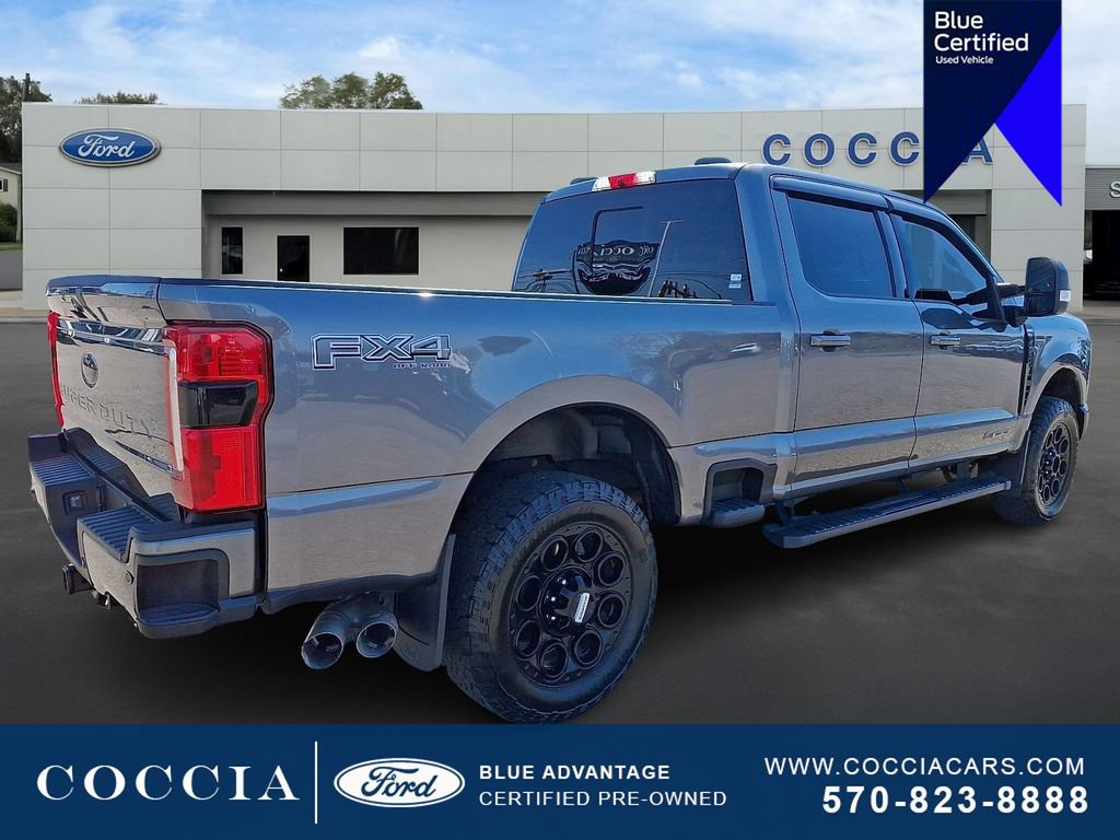 Certified 2023 Ford F250 Lariat w/ Black Appearance Package AWD/4WD image 4