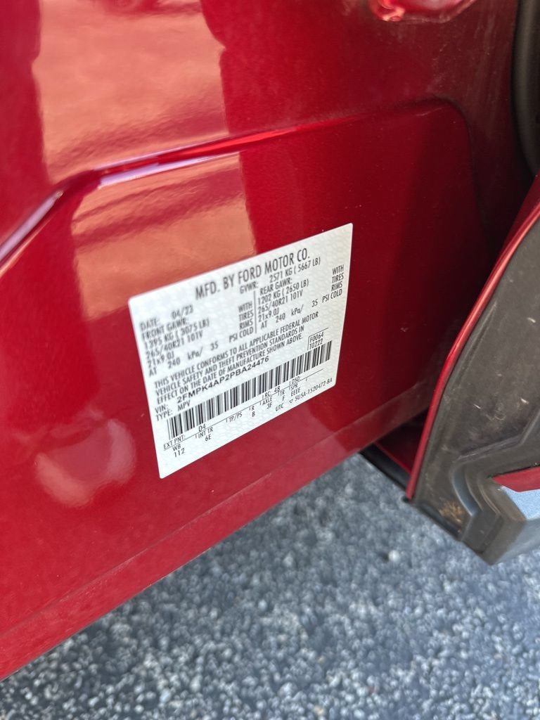 Certified 2023 Ford Edge ST w/ Equipment Group 401A AWD/4WD image 21