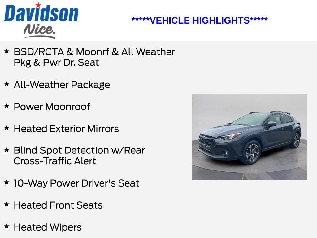 Used 2024 Subaru Crosstrek 2.0i Premium AWD/4WD image 5