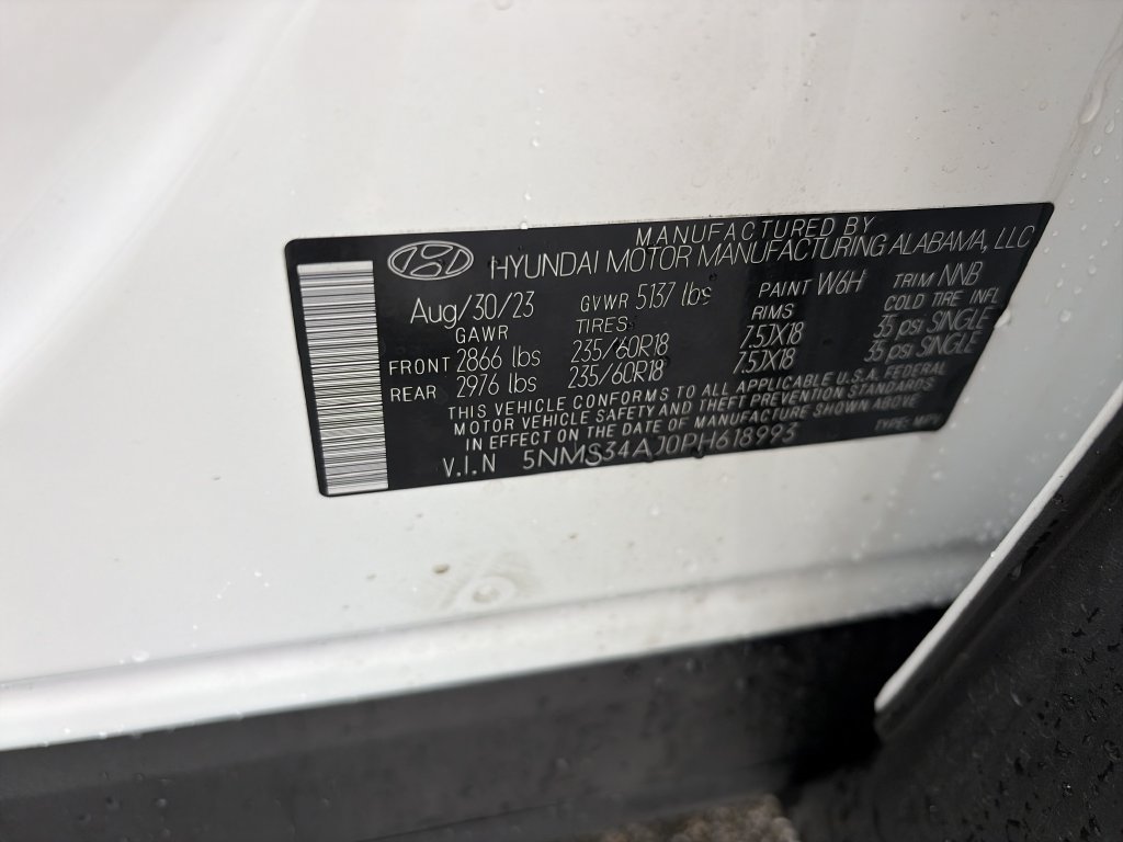 Used 2023 Hyundai Santa Fe SEL w/ Premium Package FWD image 36