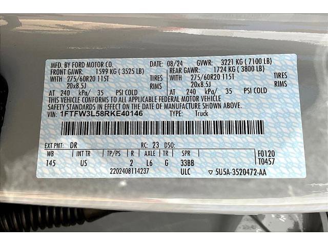 Certified 2024 Ford F150 XLT w/ Equipment Group 302A MID image 19