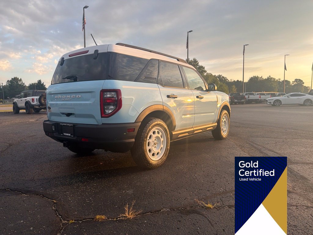 Certified 2023 Ford Bronco Sport Heritage w/ Heritage Convenience Package AWD/4WD image 6