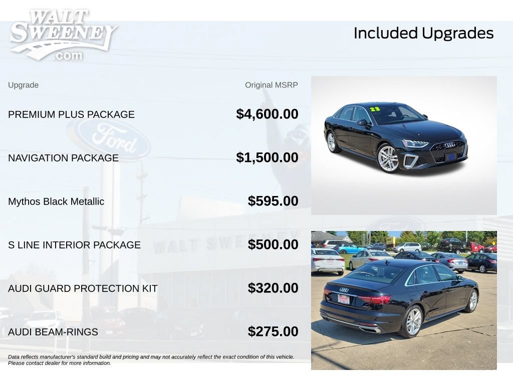 Used 2023 Audi A4 2.0T Premium Plus w/ Premium Plus Package AWD/4WD image 11