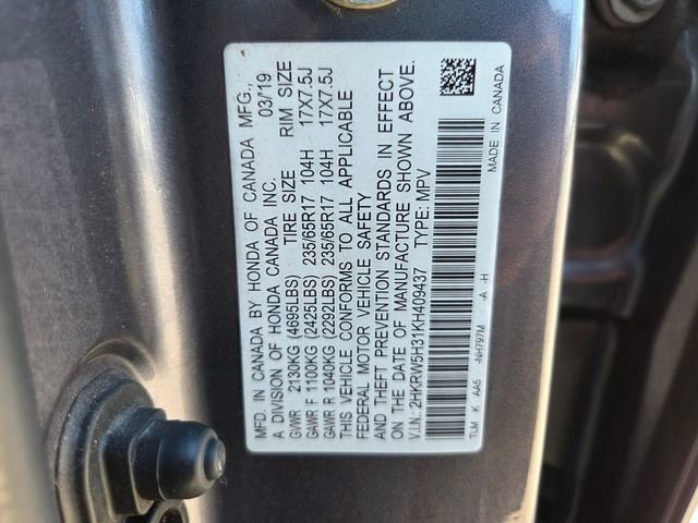 Used 2019 Honda CR-V LX image 20