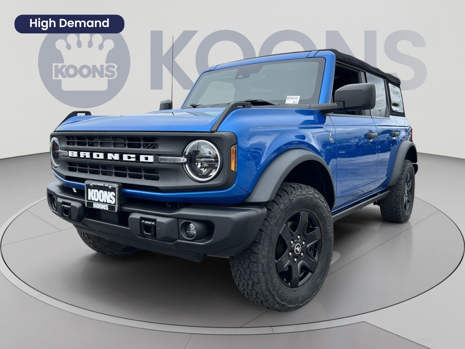 Certified 2022 Ford Bronco Black Diamond