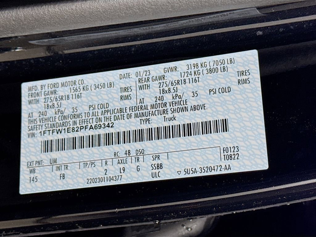 Certified 2023 Ford F150 XLT w/ Equipment Group 302A High image 32