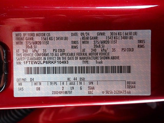 Certified 2024 Ford F150 STX w/ STX Black Appearance Package image 22