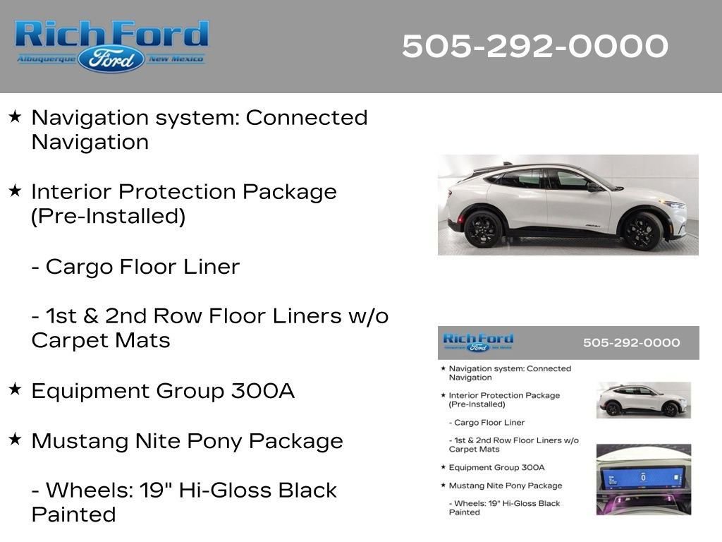 Certified 2023 Ford Mustang Mach-E Premium w/ Mustang Nite Pony Package AWD/4WD image 12