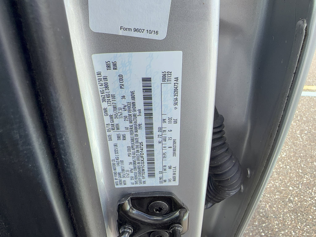 Certified 2018 Ford F150 XLT RWD image 33