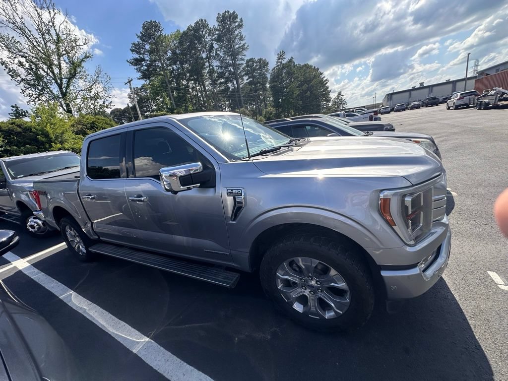 Certified 2021 Ford F150 Platinum w/ Equipment Group 701A High AWD/4WD image 1