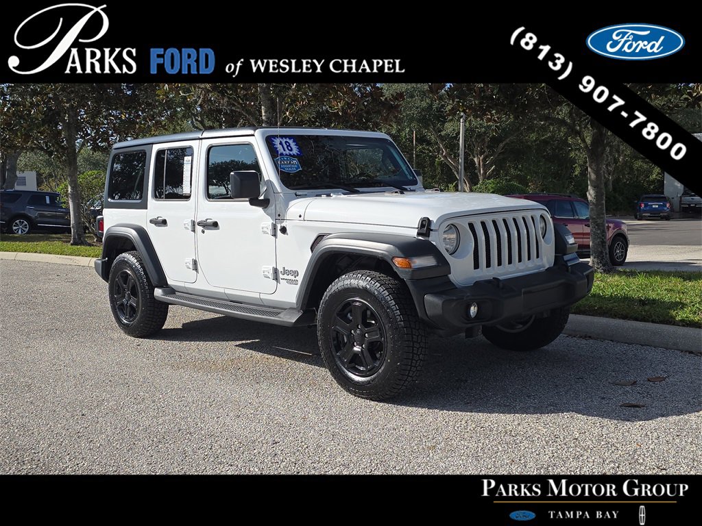 Used 2018 Jeep Wrangler Unlimited Sport S image 1