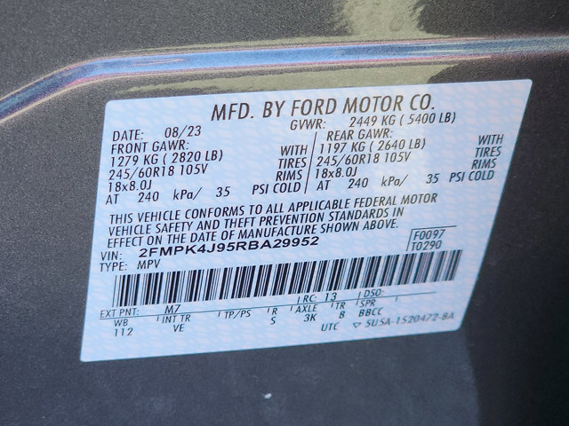 Certified 2024 Ford Edge SEL w/ Convenience Package image 27