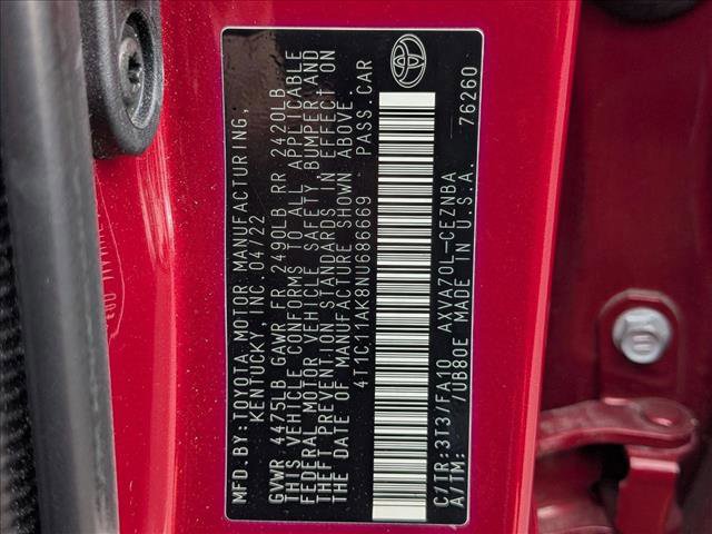 Used 2022 Toyota Camry LE image 23