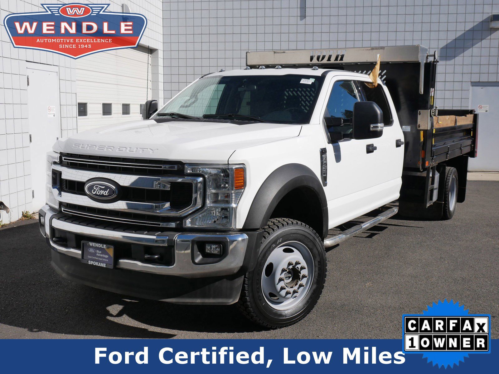 Certified 2022 Ford F550 4x4 Crew Cab Super Duty w/ XLT Value Package