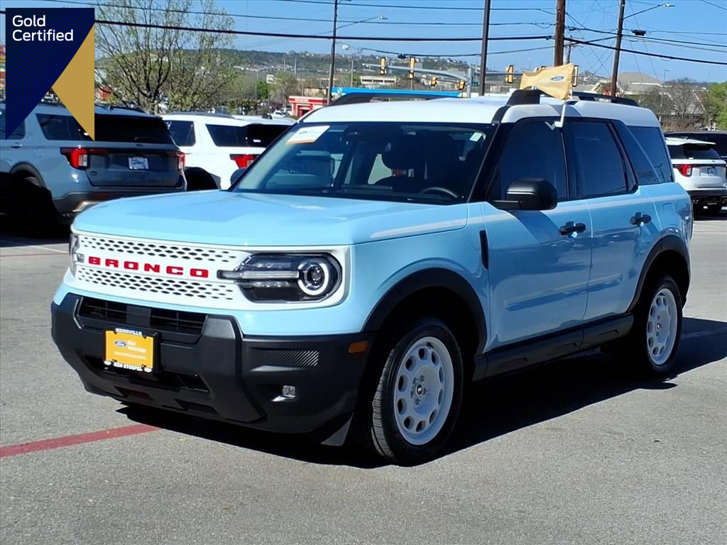 Certified 2025 Ford Bronco Sport Heritage w/ Convenience Package image 1