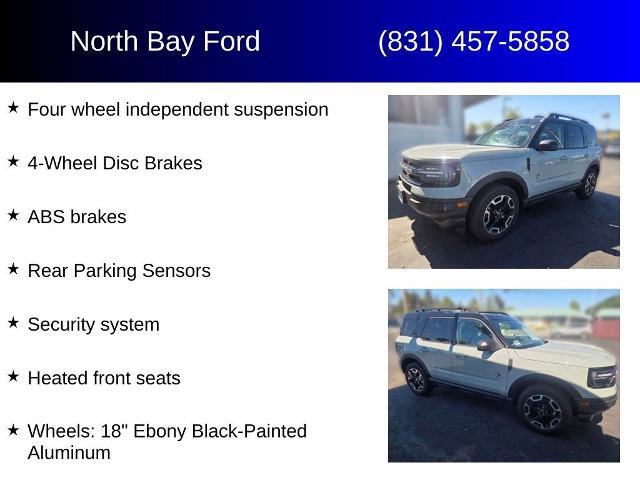 Certified 2024 Ford Bronco Sport Outer Banks AWD/4WD image 8