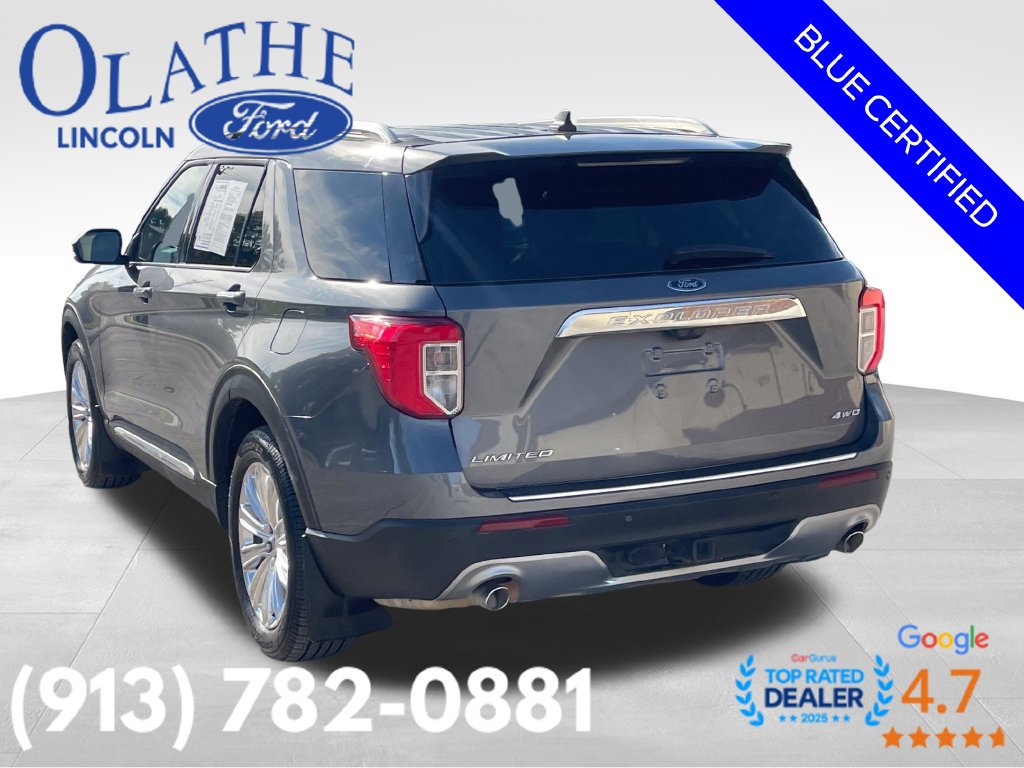 Certified 2023 Ford Explorer Limited w/ Limited Technology Package AWD/4WD image 4