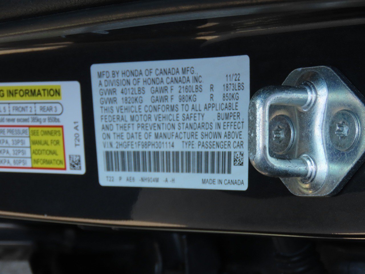 Used 2023 Honda Civic Touring image 24