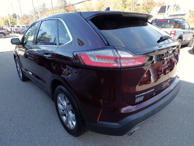 Certified 2022 Ford Edge Titanium w/ Equipment Group 301A AWD/4WD image 7