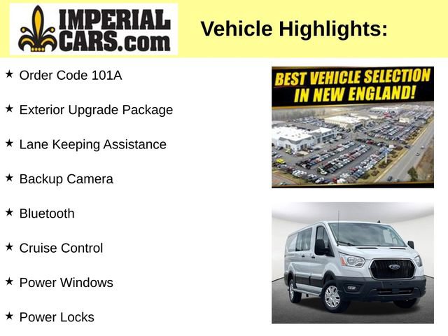 Certified 2023 Ford Transit 250 Low Roof w/ Exterior Upgrade Package image 7