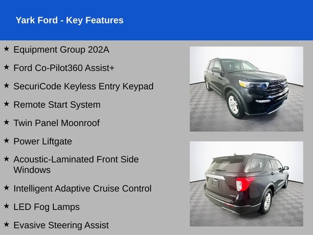 Certified 2023 Ford Explorer XLT w/ Equipment Group 202A AWD/4WD image 2