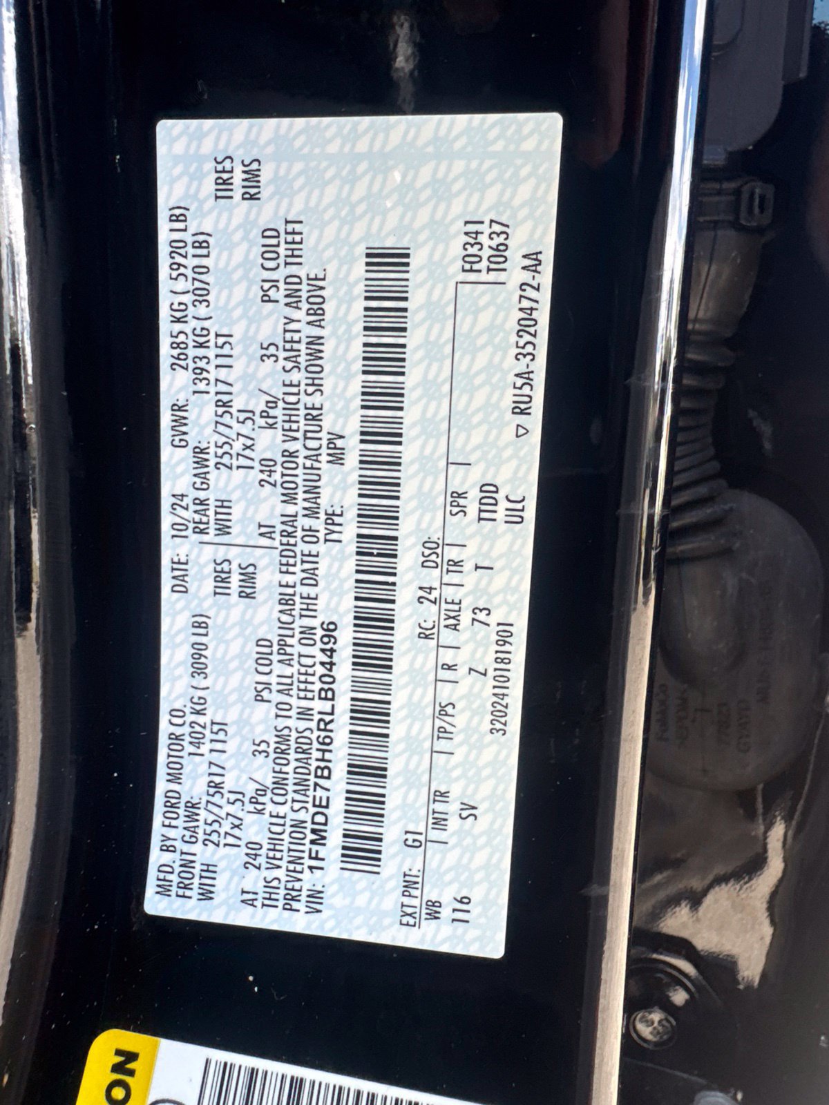 Certified 2024 Ford Bronco Big Bend AWD/4WD image 13