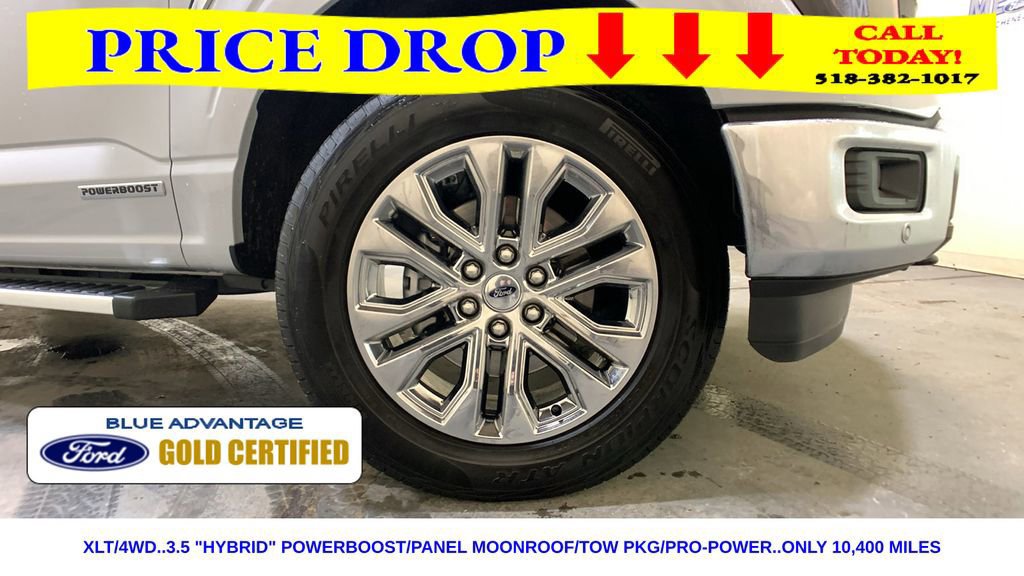 Certified 2025 Ford F150 XLT w/ Equipment Group 303A High image 11