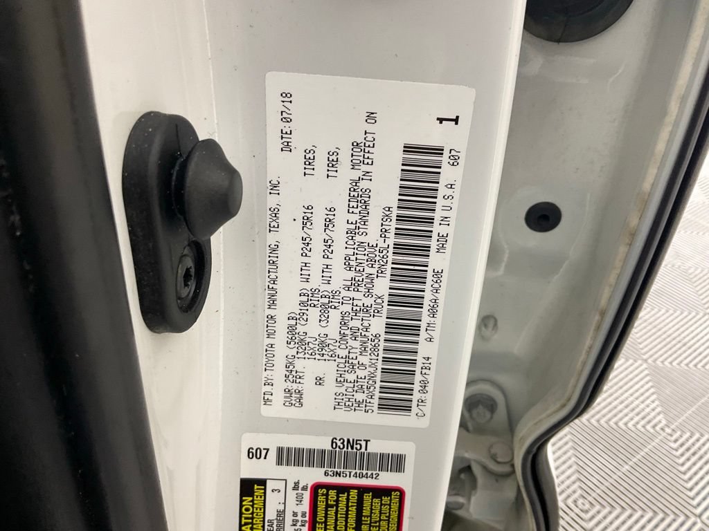 Used 2018 Toyota Tacoma SR w/ SR Convenience Package RWD image 27