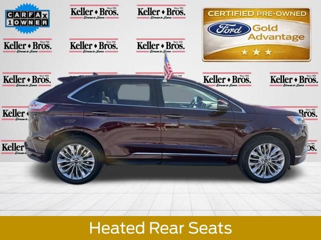 Certified 2024 Ford Edge Titanium w/ Titanium Elite Package AWD/4WD image 9