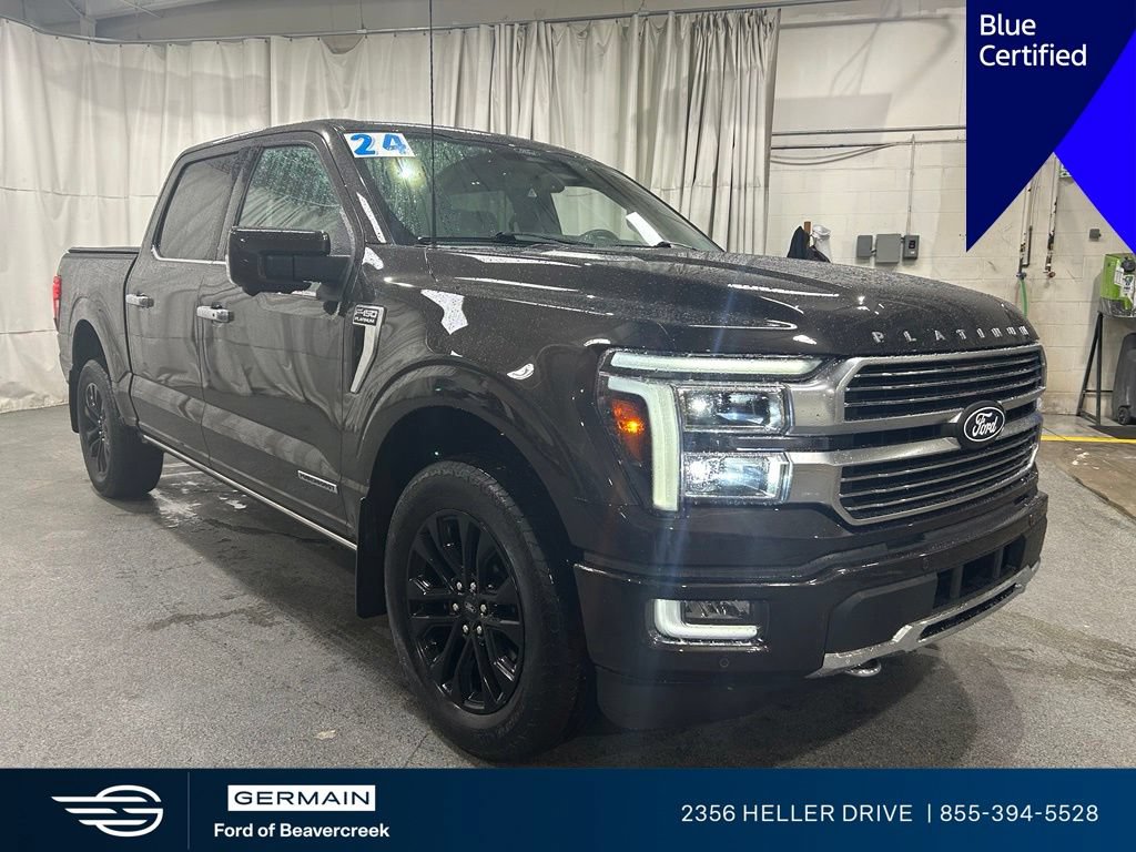 Certified 2024 Ford F150 Platinum w/ Equipment Group 703A Plus