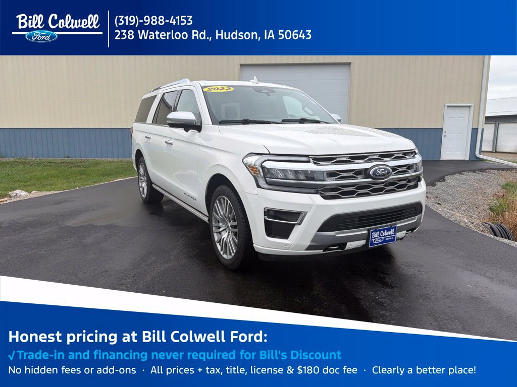 Certified 2022 Ford Expedition Max Platinum