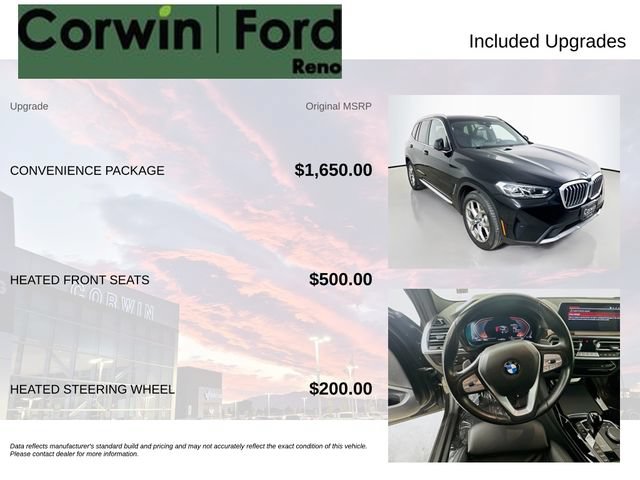 Used 2023 BMW X3 xDrive30i AWD/4WD image 3