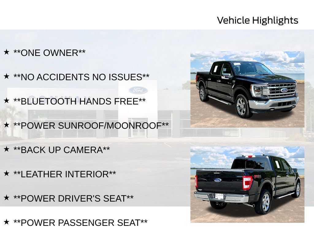 Certified 2022 Ford F150 Lariat w/ Equipment Group 502A High AWD/4WD image 6