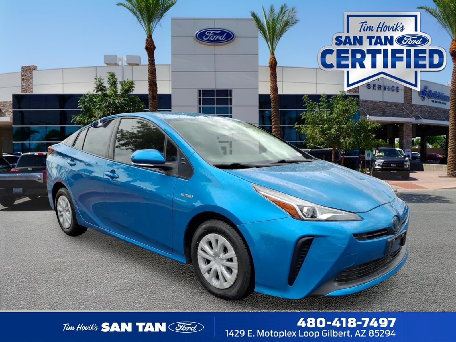 Used 2021 Toyota Prius L Eco FWD image 1