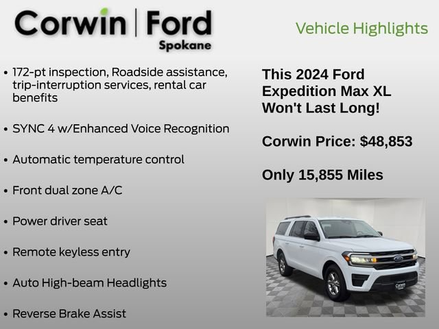 Certified 2024 Ford Expedition Max XL image 16