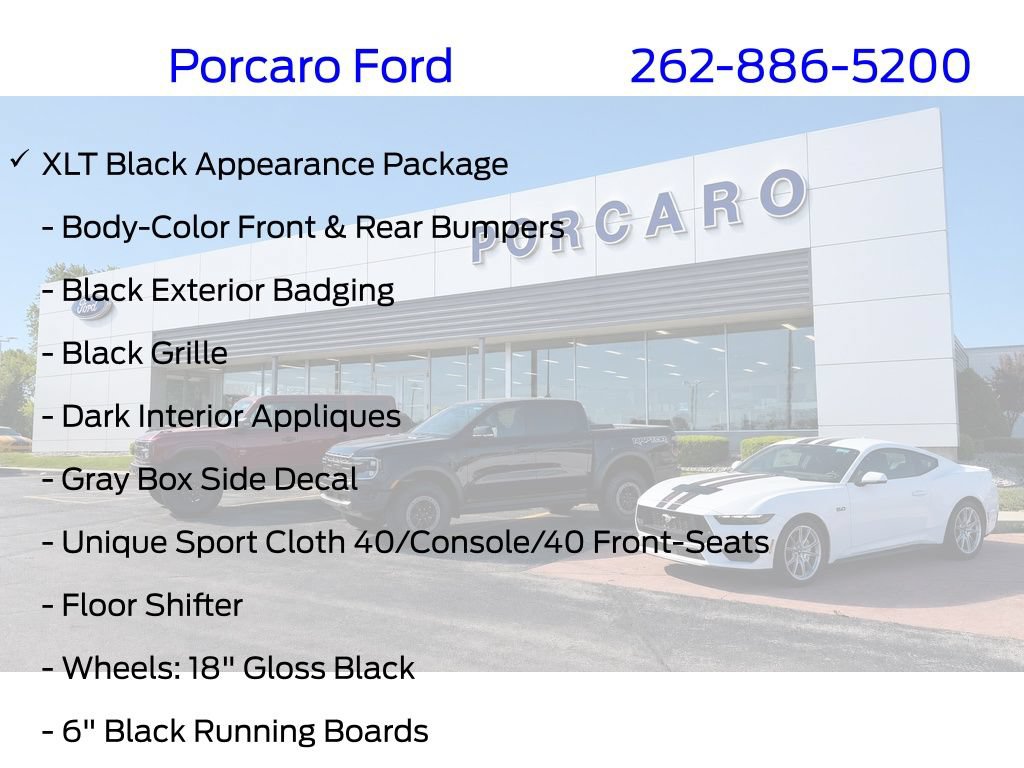 Certified 2024 Ford F150 XLT w/ Equipment Group 302A MID AWD/4WD image 13