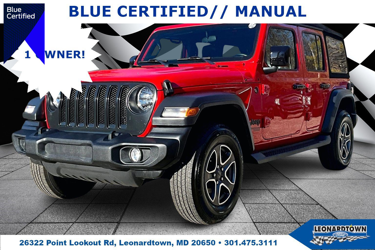 Used 2021 Jeep Wrangler Unlimited Sport S