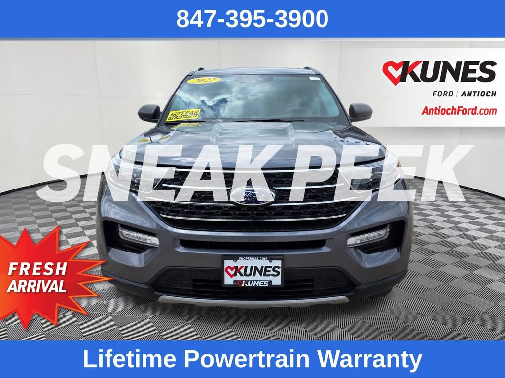 Certified 2022 Ford Explorer XLT w/ Equipment Group 202A AWD/4WD image 2