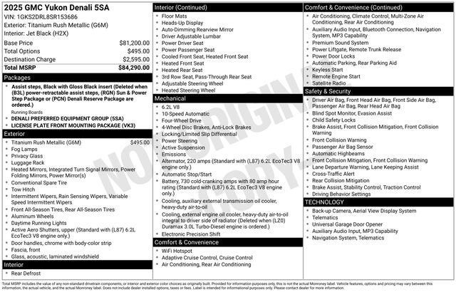 Used 2025 GMC Yukon Denali image 38