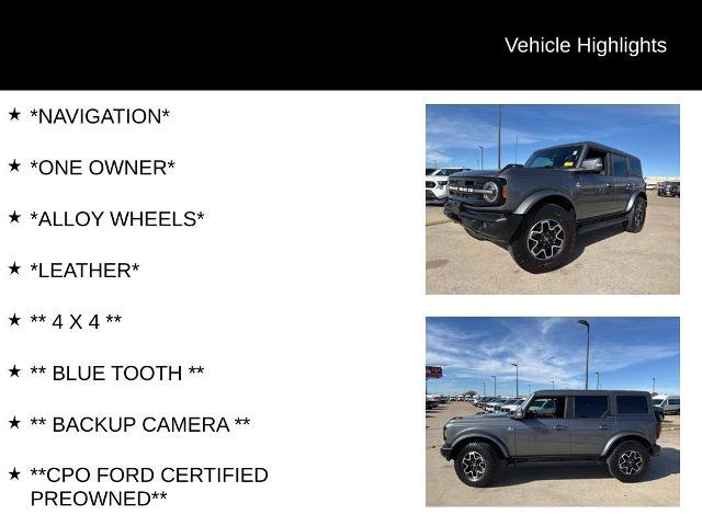 Certified 2024 Ford Bronco Outer Banks image 4