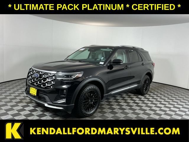 Certified 2025 Ford Explorer Platinum w/ Ultimate Package AWD/4WD video 1