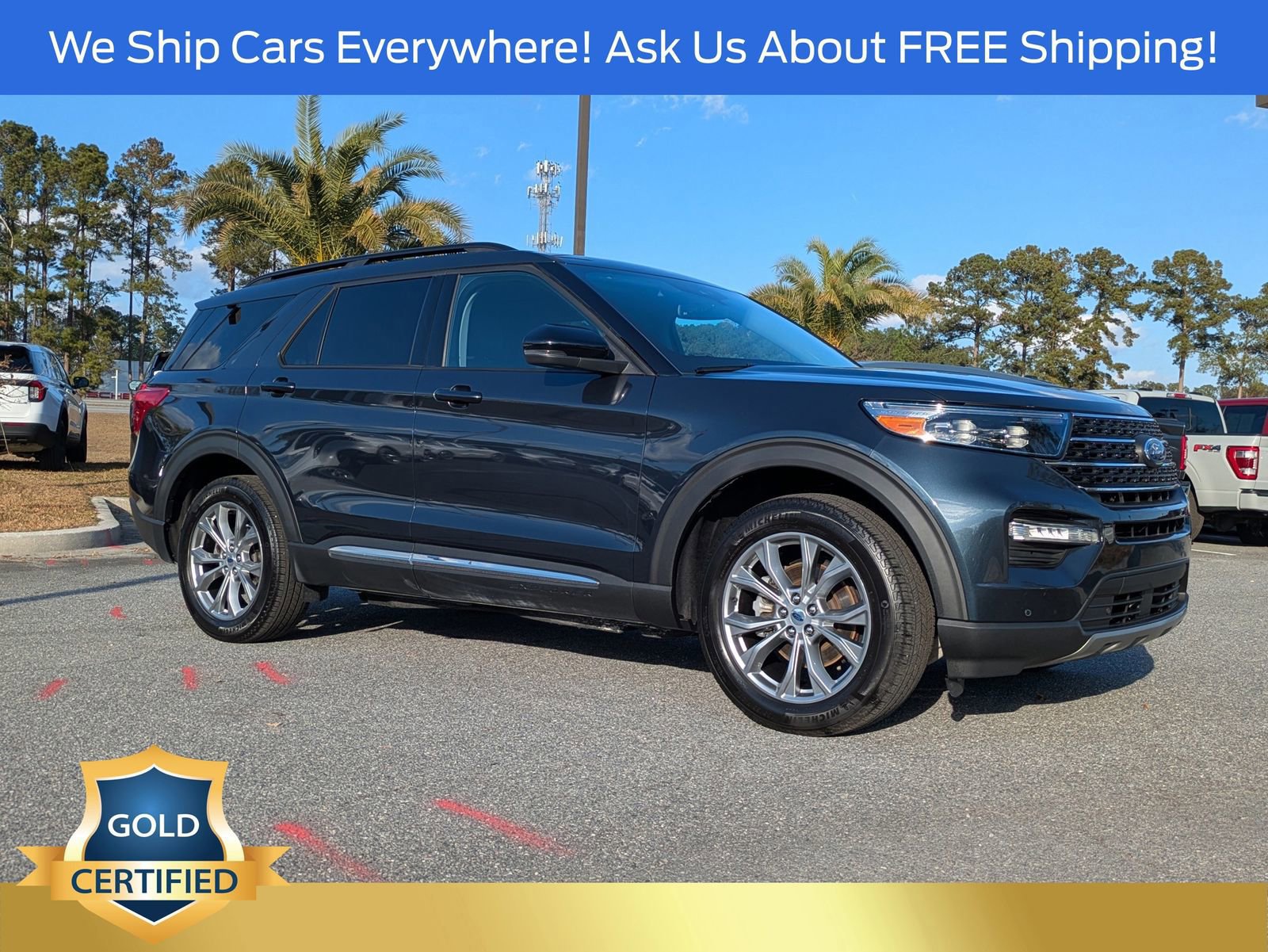 Certified 2023 Ford Explorer XLT w/ Equipment Group 202A image 7