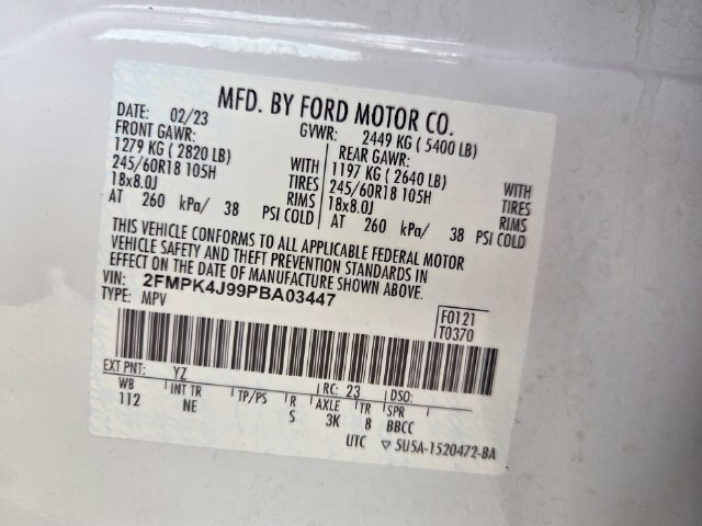 Certified 2023 Ford Edge SEL w/ Sport Appearance Package AWD/4WD image 24