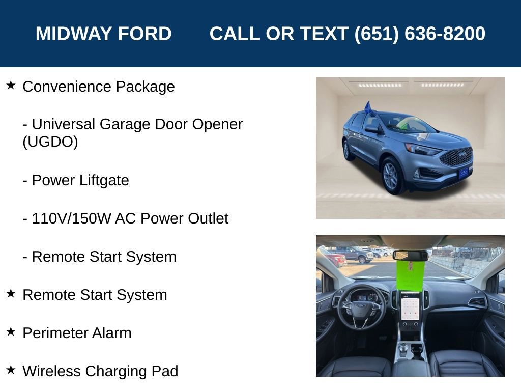 Certified 2023 Ford Edge SEL w/ Convenience Package image 12